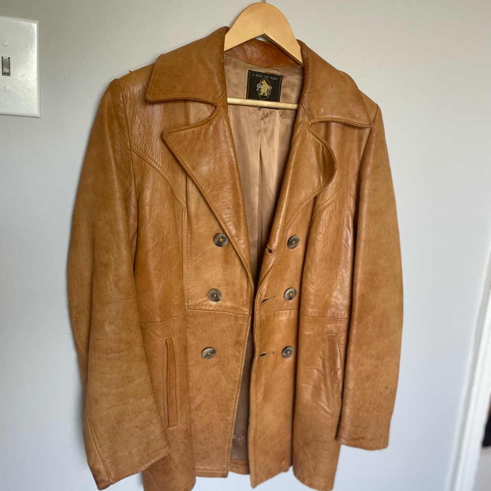Golden Bear California Full Grain Vintage Leather Jacket